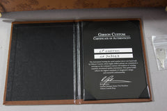 2017 Gibson Custom Shop Les Paul Custom Silverburst