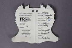 2003 PRS Paul Reed Smith Custom 22 Left Handed Violin Amber 10 Top Lefty