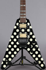 1998 Jackson USA Custom Shop Limited Edition Randy Rhoads Tribute Polka Dot Flying V #55 of 150