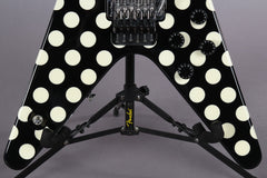 1998 Jackson USA Custom Shop Limited Edition Randy Rhoads Tribute Polka Dot Flying V #55 of 150