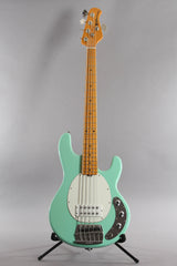 2010 Ernie Ball Music Man Stingray Classic 5 String Bass Seafoam Green