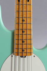 2010 Ernie Ball Music Man Stingray Classic 5 String Bass Seafoam Green