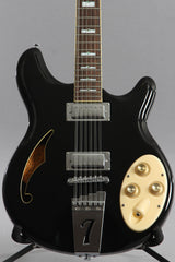 Italia Ramini 12-String Electric Guitar Black