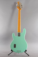 2010 Ernie Ball Music Man Stingray Classic 5 String Bass Seafoam Green