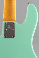 2010 Ernie Ball Music Man Stingray Classic 5 String Bass Seafoam Green