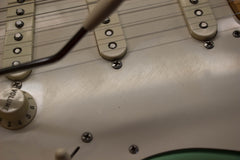 2005 Fender American 1957 AVRI 57 RI Stratocatocaster Sea Foam Green