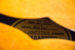 2017 Gibson Memphis ES-335 Faded Light Burst