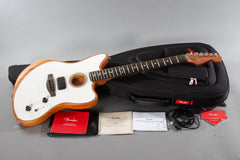 2022 Fender American Acoustasonic Jazzmaster Artic White