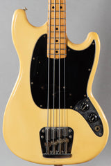 1978 Fender Mustang Bass Olympic White
