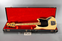 1978 Fender Mustang Bass Olympic White