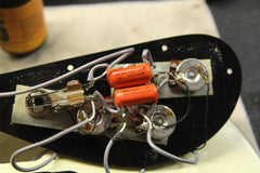 1987 Rickenbacker 4003 Bass Guitar White W/Black Binding