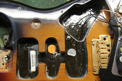 2002 Fender Partscaster Sunburst Fender Body With Yngwie Malmsteen Signature Scalloped Neck