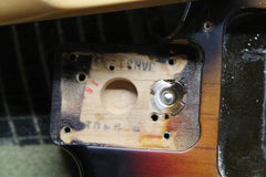 2002 Fender Partscaster Sunburst Fender Body With Yngwie Malmsteen Signature Scalloped Neck