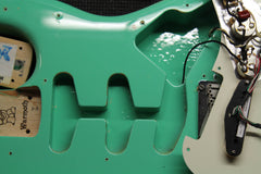 2003 Fender Partscaster Sea Foam Green Warmoth Body With Yngwie Malmsteen Signature Scalloped Neck