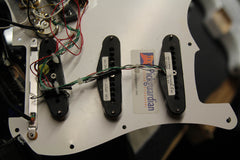 Fender Roland Ready Partscaster Black Fender Body With Scalloped Neck