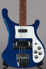 2001 Rickenbacker 4003S/5 5-String Bass Guitar Midnight Blue