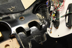 Fender Roland Ready Partscaster Black Fender Body With Scalloped Neck