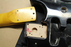 Fender Roland Ready Partscaster Black Fender Body With Scalloped Neck