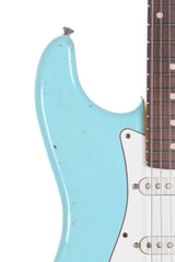 2012 Fender Custom Shop Stratocaster Pro Relic Daphne Blue -56 BODY STYLE-