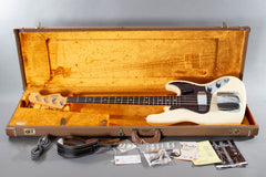 2003 Fender American Vintage '62 AVRI Jazz Bass Olympic White