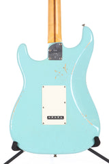 2012 Fender Custom Shop Stratocaster Pro Relic Daphne Blue -56 BODY STYLE-