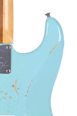 2012 Fender Custom Shop Stratocaster Pro Relic Daphne Blue -56 BODY STYLE-