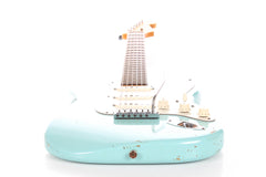 2012 Fender Custom Shop Stratocaster Pro Relic Daphne Blue -56 BODY STYLE-