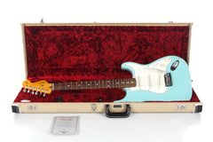 2012 Fender Custom Shop Stratocaster Pro Relic Daphne Blue -56 BODY STYLE-