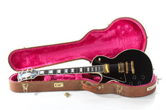 1988 Left Handed Gibson Les Paul Custom Ebony