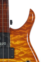 2006 Modulus Quantum Q 5 String Fretless Semi-Hollow Bass Guitar -RARE-