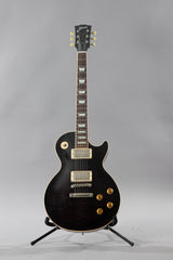 2002 Gibson Custom Shop Les Paul Standard Class 5 Trans Black