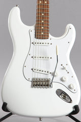 2003 Fender Partscaster White Warmoth Body Malmsteen Scalloped Neck ~Abigail Ybarra Pickups~