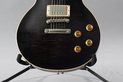 2002 Gibson Custom Shop Les Paul Standard Class 5 Trans Black