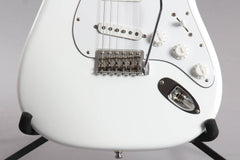 2003 Fender Partscaster White Warmoth Body Malmsteen Scalloped Neck ~Abigail Ybarra Pickups~