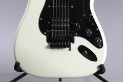 1987 Fender Made In Japan Floyd Rose Stratocaster White Malmsteen Scalloped Neck