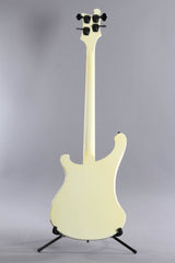 1987 Rickenbacker 4003 Bass Guitar White W/Black Binding