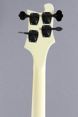 1987 Rickenbacker 4003 Bass Guitar White W/Black Binding