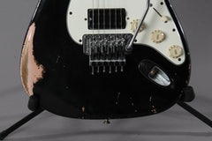 2017 Fender Custom Shop Masterbuilt John Cruz '66 Relic Stratocaster Black Over Shell Pink