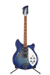2006 Rickenbacker 370 Blue Burst 6 String Electric Guitar -RARE-