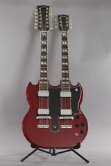 2001 Gibson Custom Shop EDS-1275 Sg Double-Neck Heritage Cherry Electric Guitar