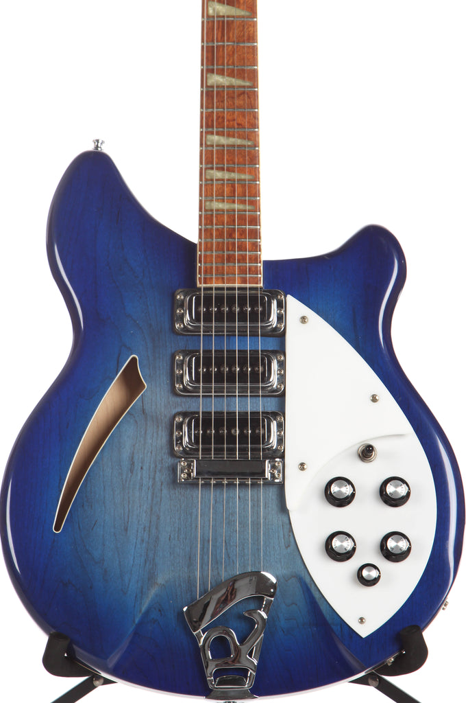 2006 Rickenbacker 370 Blue Burst 6 String Electric Guitar -RARE-