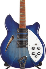 2006 Rickenbacker 370 Blue Burst 6 String Electric Guitar -RARE-