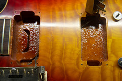 2019 Gibson Custom Shop 60th Anniversary V1 Les Paul '59 Historic Cherry Sunburst Quilt Top