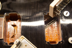 2002 Gibson Custom Shop Les Paul Standard Class 5 Trans Black