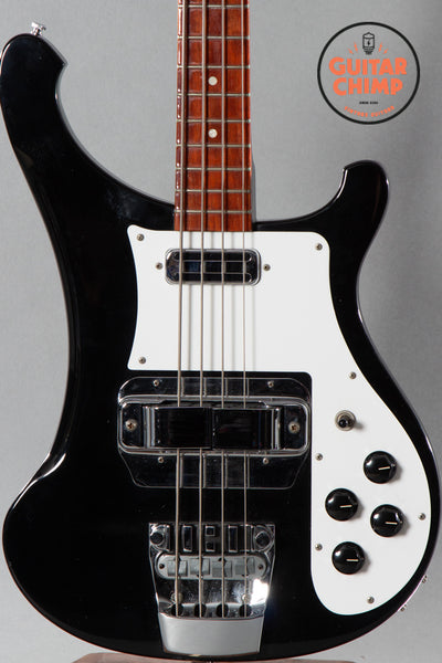 1999 Rickenbacker 4001v63 Jetglo Bass Guitar | Guitar Chimp