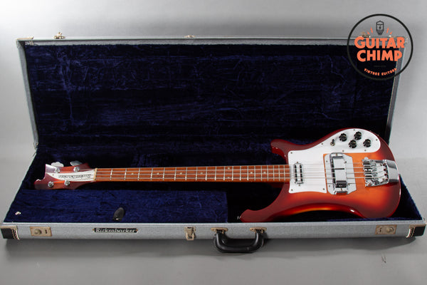 ベース Rickenbacker 4001 V63 FG Bass Guitar 1993 Rickenbacker 4001 V63, Mapleglo – Andy Baxter Bass