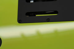 2017 Left Handed Ibanez Jem 777 30th Anniversary Desert Sun Yellow Electric Guitar