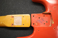 1983 Fender American 1962 Reissue Jazz Bass 62RI "Fullerton Era" Fiesta Red