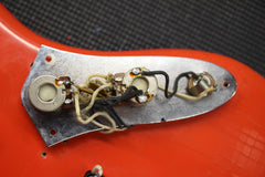 1983 Fender American 1962 Reissue Jazz Bass 62RI "Fullerton Era" Fiesta Red