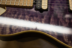 1993 Ernie Ball Music Man EVH Eddie Van Halen Signature Translucent Purple Quilt